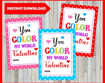 By yourself coloration my planet Etsy graphic regarding You Color My World Printable named On your own color my earth Etsy